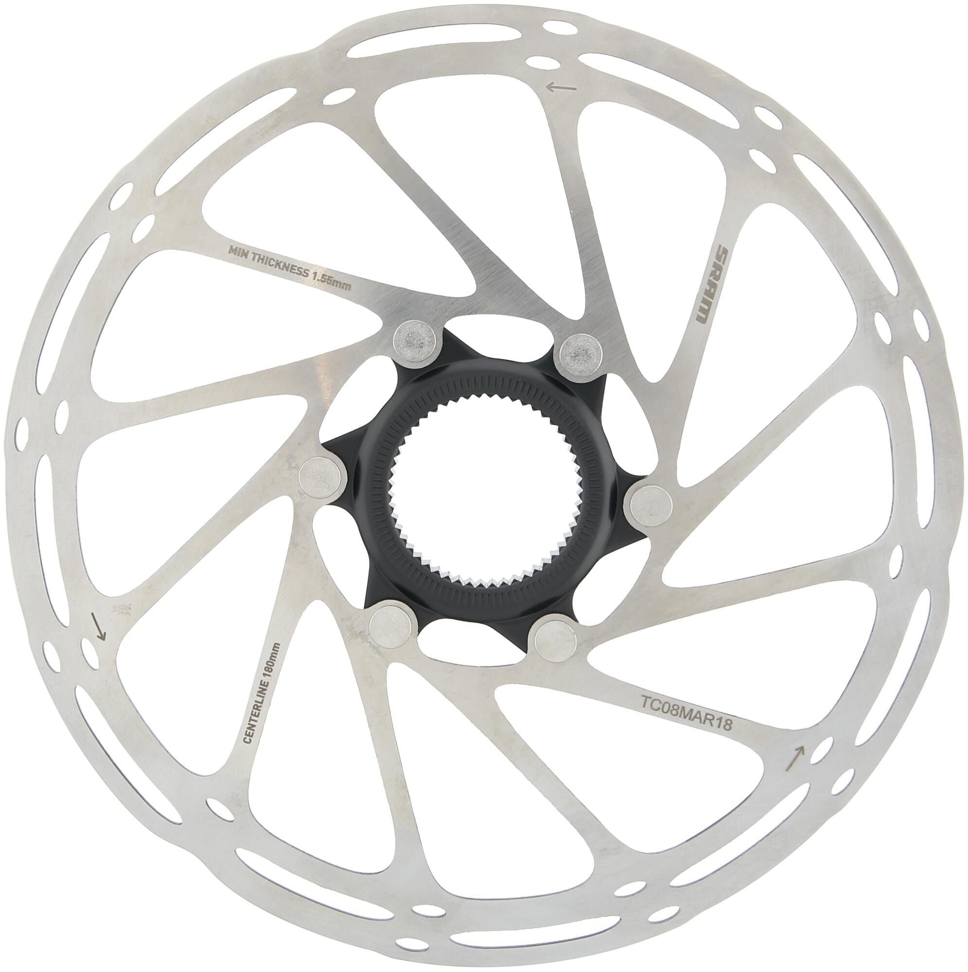 Sram remschijf centerline rotor centerline center lock 180mm