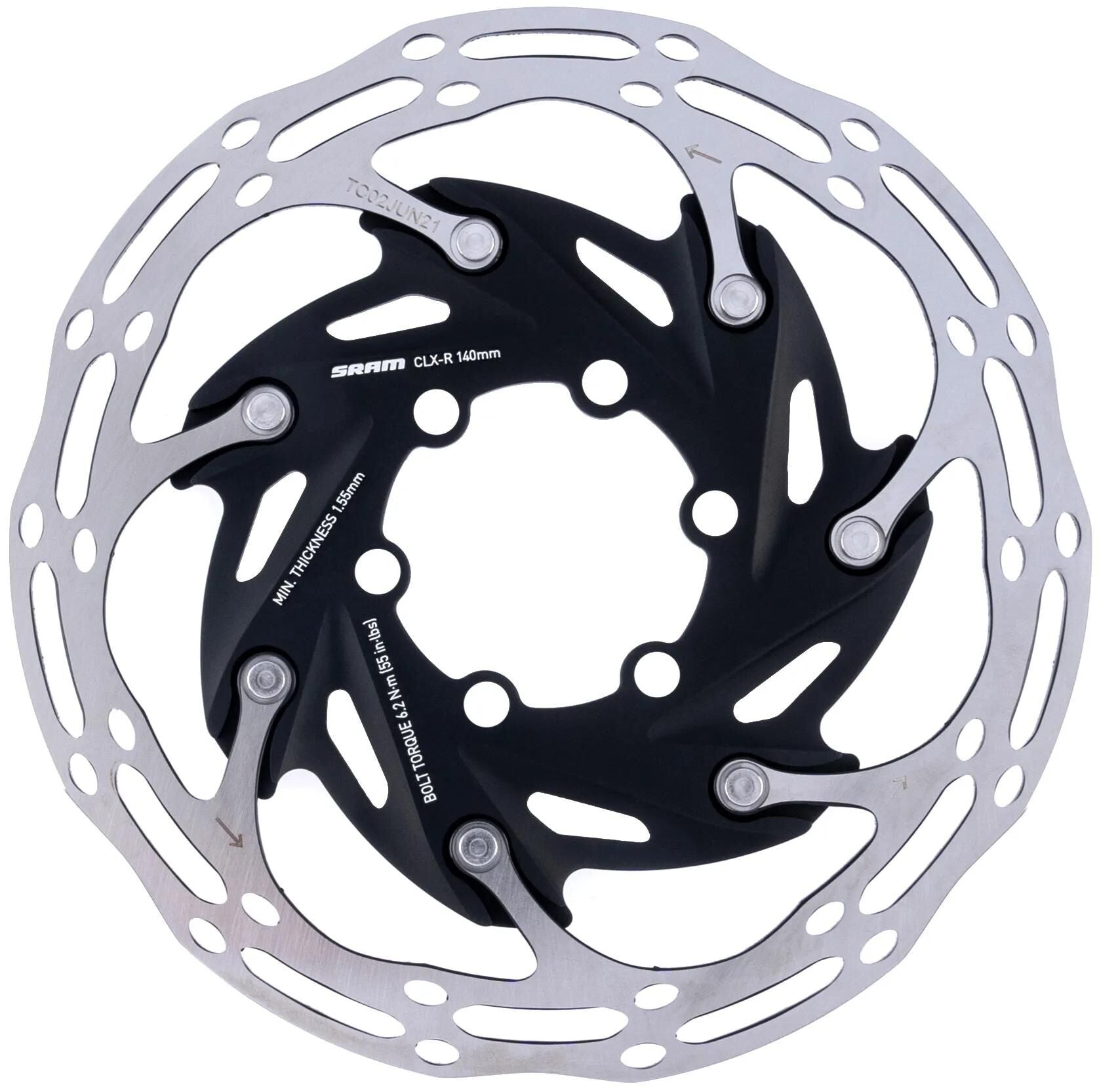 Sram bremsscheibe centerline xr rotor centerline xr 6h.stain.steel,alu spider
