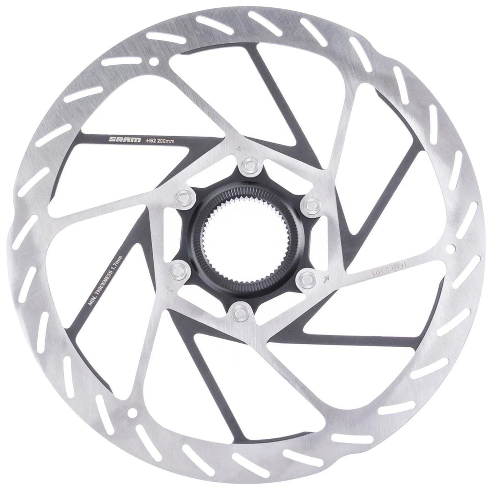 Sram remschijf hs2 brake rotors hs2 200 mm cl rounded