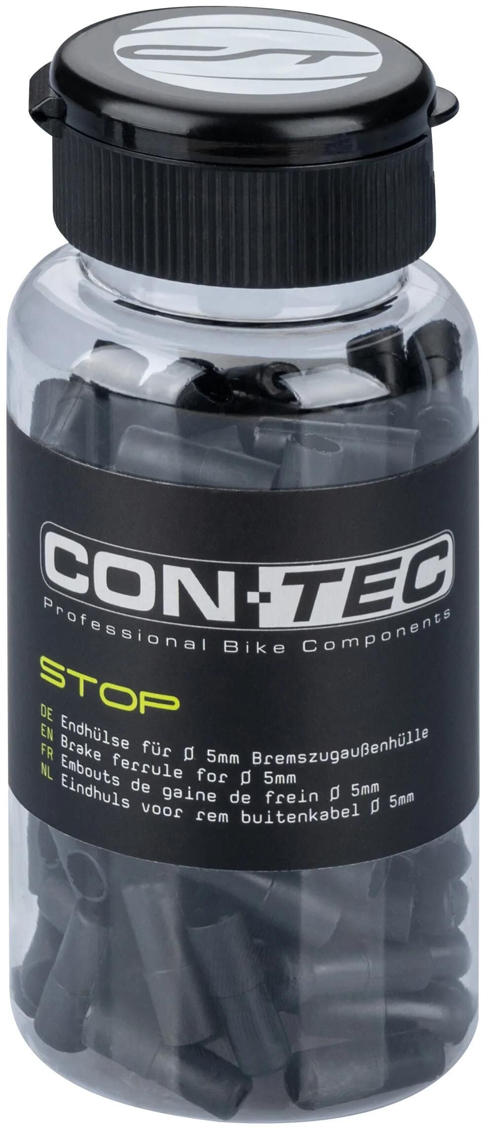 Contec kabelhoedje stop ct cable cover stop pushfit box 150 pcs black