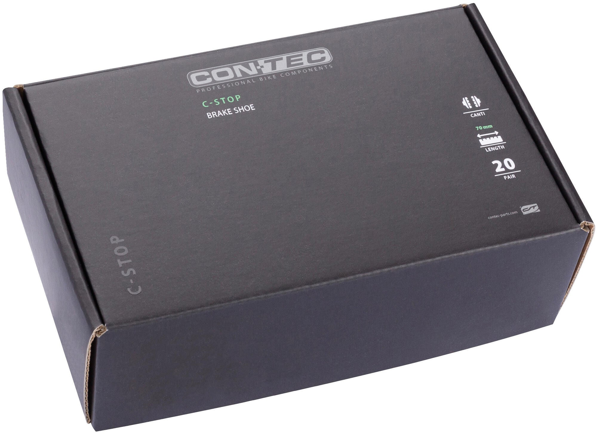 Contec remschoen c-stop ct brake shoe c-stop medium comp asym box 25pa