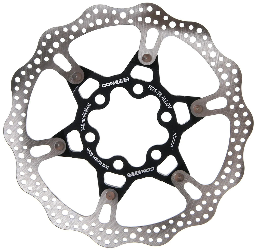 Contec remschijf cdr-hd 1 ct disc br. rotor cdr-hd1 140 mm 2-parts 6-hole