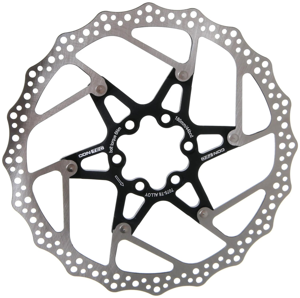 Contec remschijf cdr-hd 1 ct disc br. rotor cdr-hd1 180 mm 2-parts 6-hole