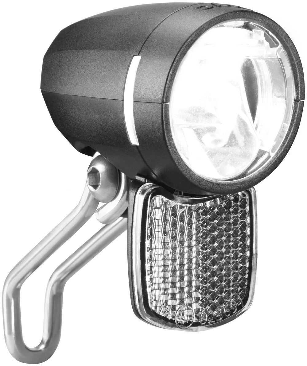 Headlight Busch and Müller Lumotec Myc T Senso Plus with sensor and standlight for hub dynamo - 50 Lux