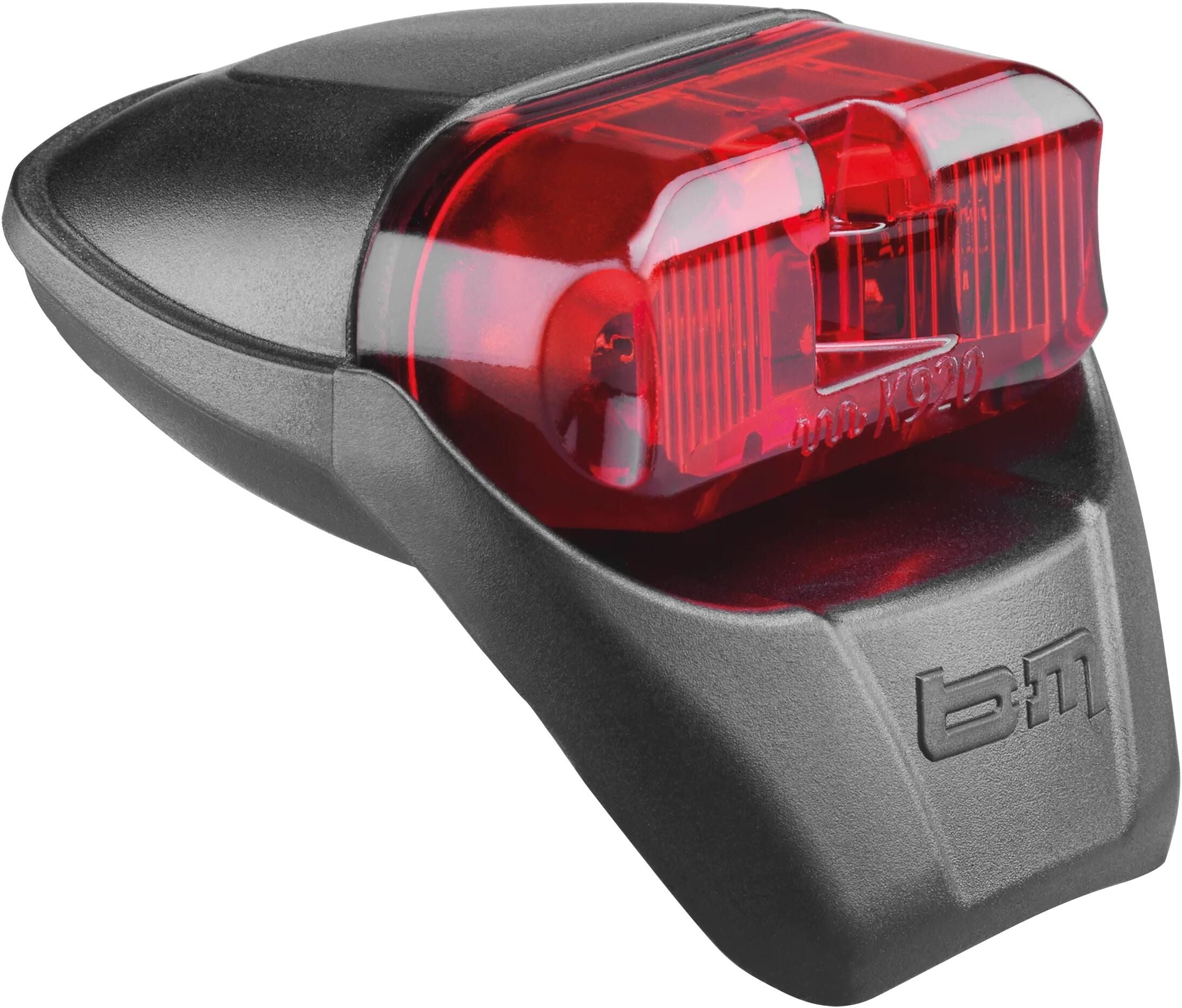 Busch + müller rücklicht led rear light b m fender at.black