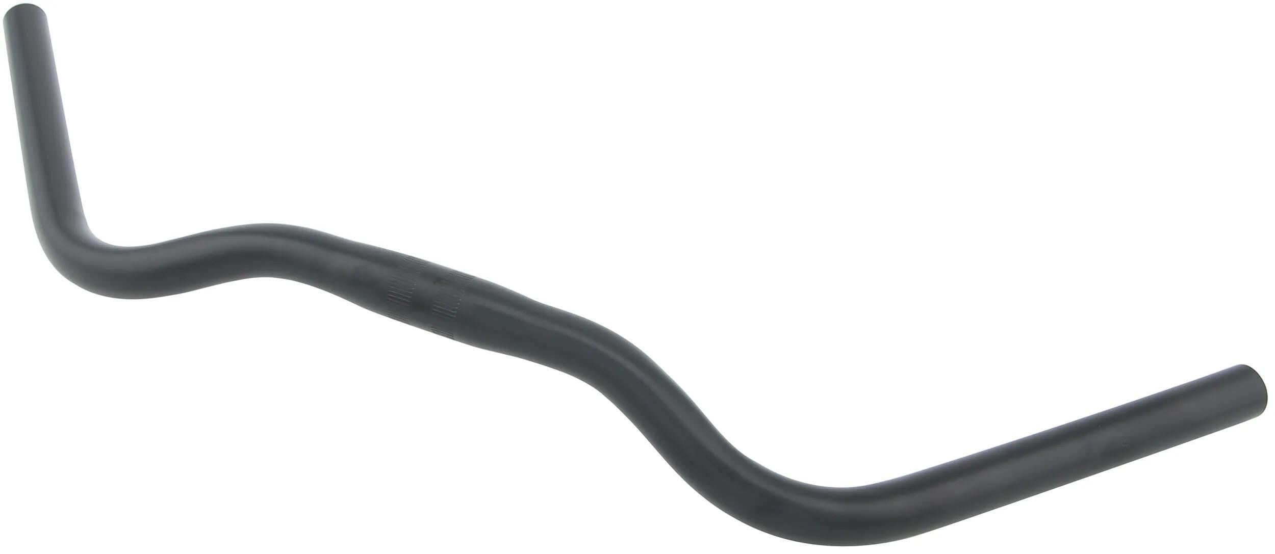 Ergotec stuurbocht trekking 25,4 staal zwart