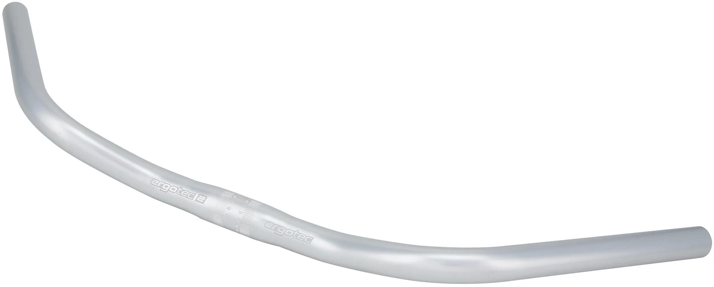 Guidon City bike 22.2/ 590/ 25.4MM Argent