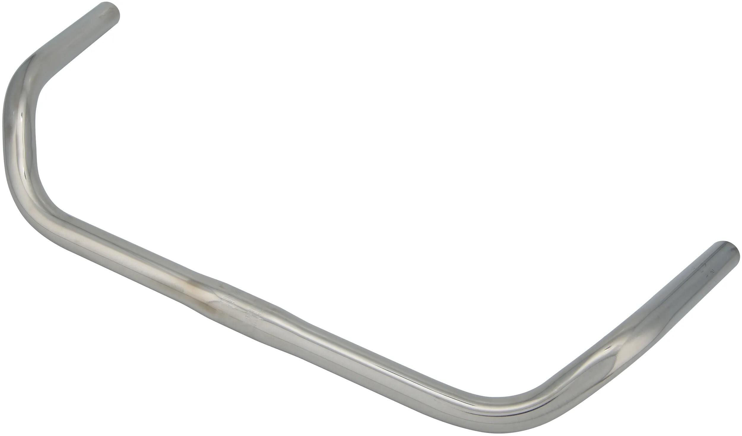 Ergotec stuurbocht englischer 25,4 535mm rvs zilver