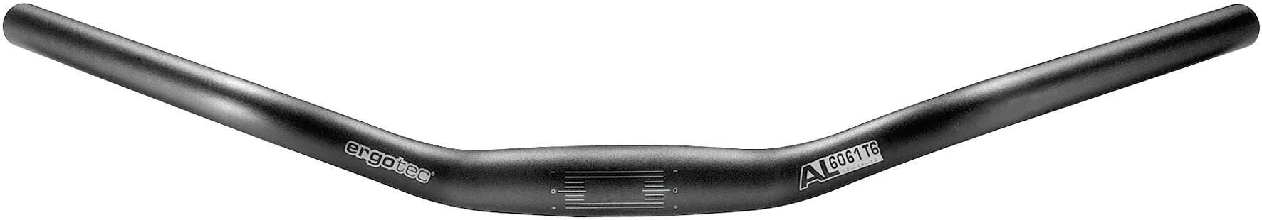 Ergotec stuur trekking bugel l5 31,8 600mm aluminium zwart