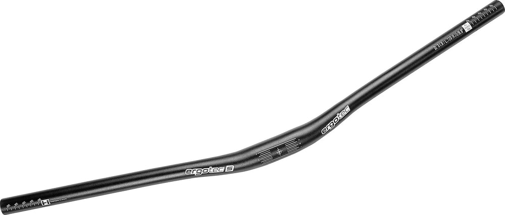Ergotec stuur low riser bar 31,8 720mm zwart