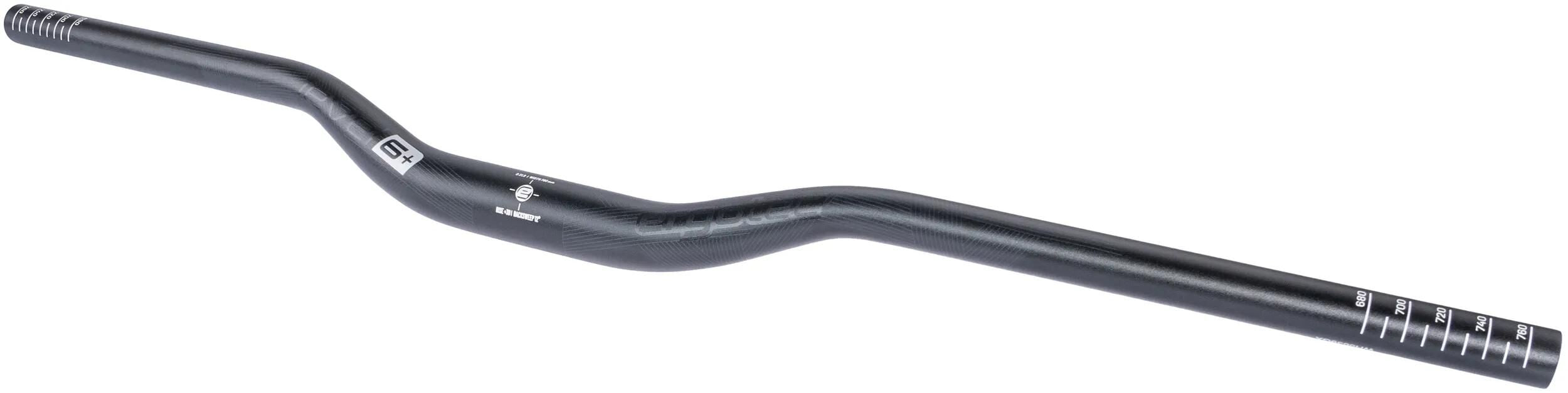 Ergotec stuur riser 30 sl6+ 31,8 800mm zwart