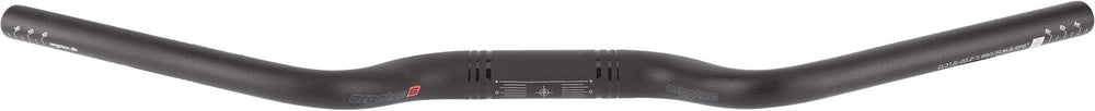 Ergotec stuur m-bar 31,8 700mm rise 39mm sl6 mat zwart