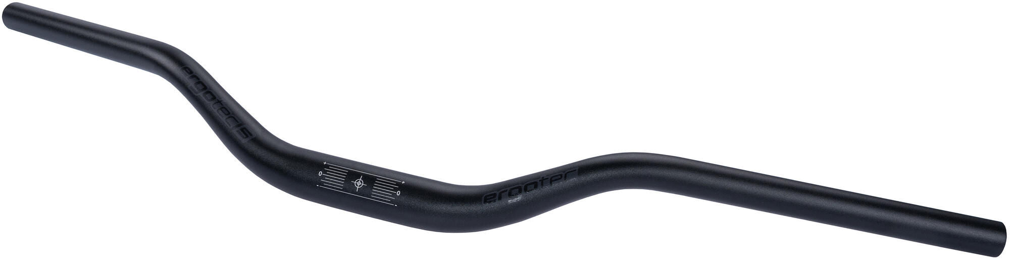 Ergotec Stuur Bar 50 Comfort ø31.8mm 50mm opkomst zwart gezandstraald
