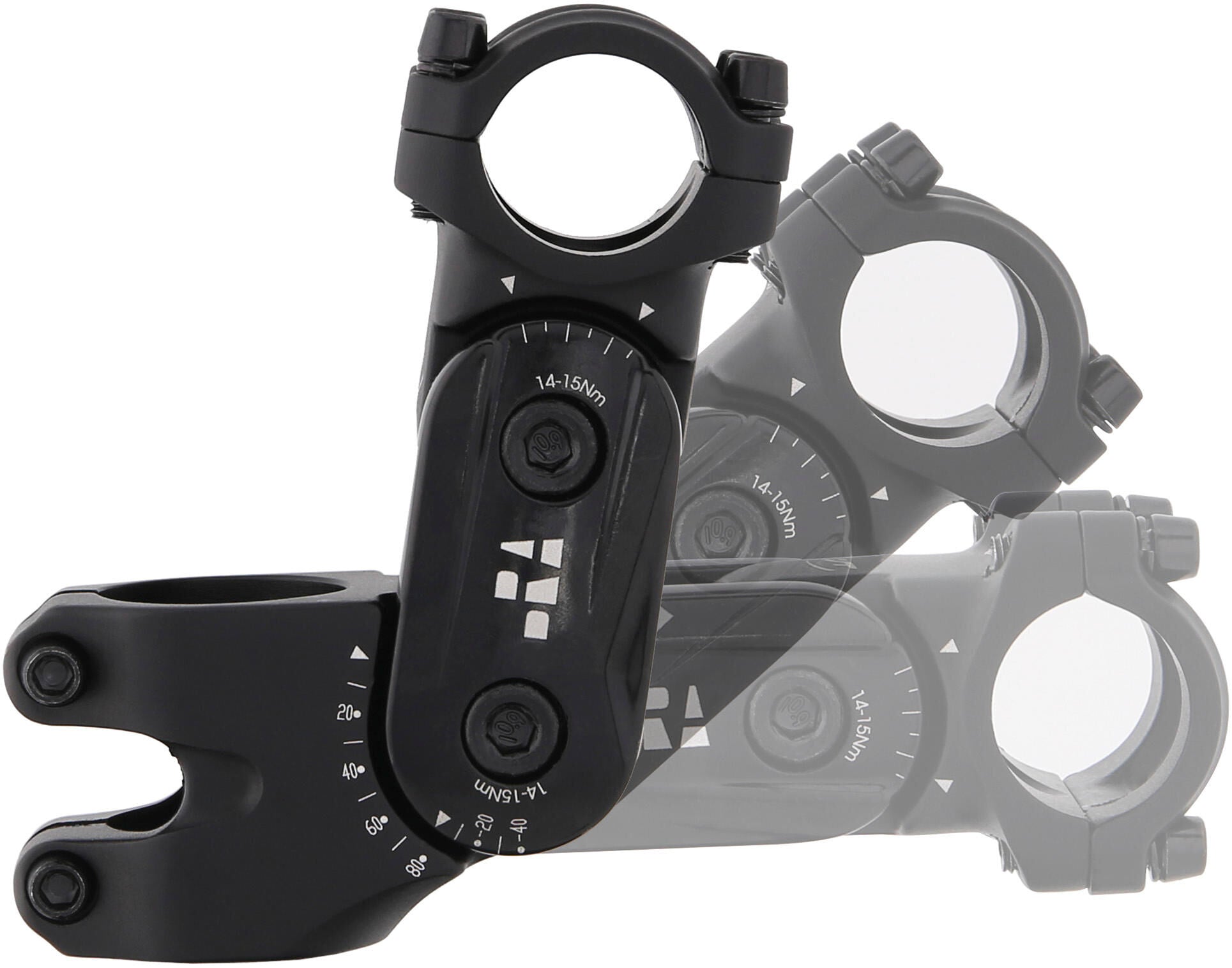 Contec voorbouw cobra ct stem cobra 25.4 mm x 100 mm, black