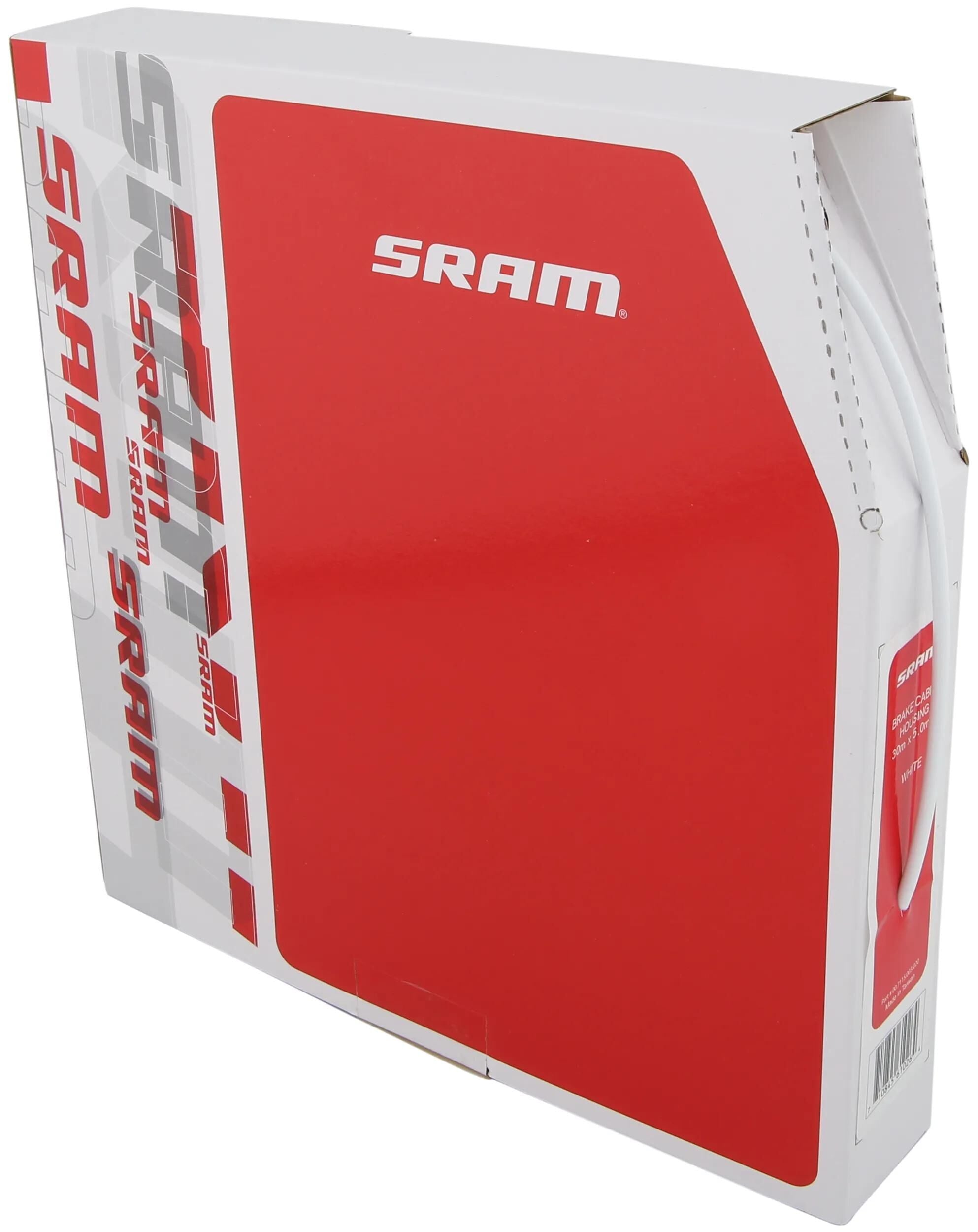 Sram bremszugaußenhülle br. cable outer casing 30m x 0,5mm white
