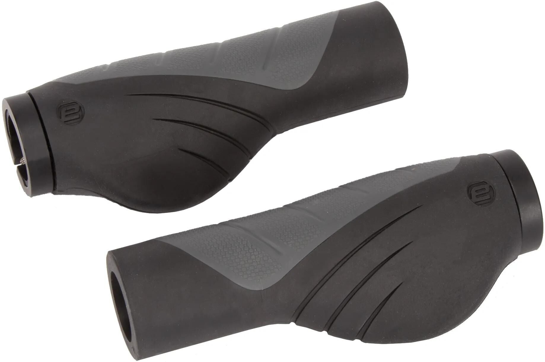 Ergotec Grip aero 2 set handvatten 2x132mm zwart grijs
