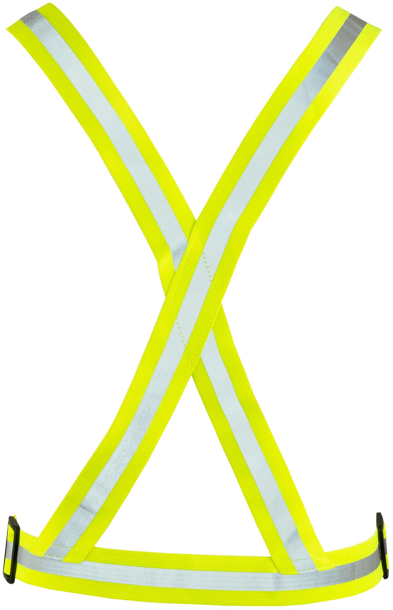 Wowow reflecterende veiligheidssjerp cross belt refl.sash cross belt fluoresc.yellow