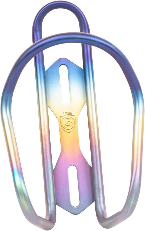 Silca bidonhouder anodized titanium ti bot.cage anod.tit. rainbow