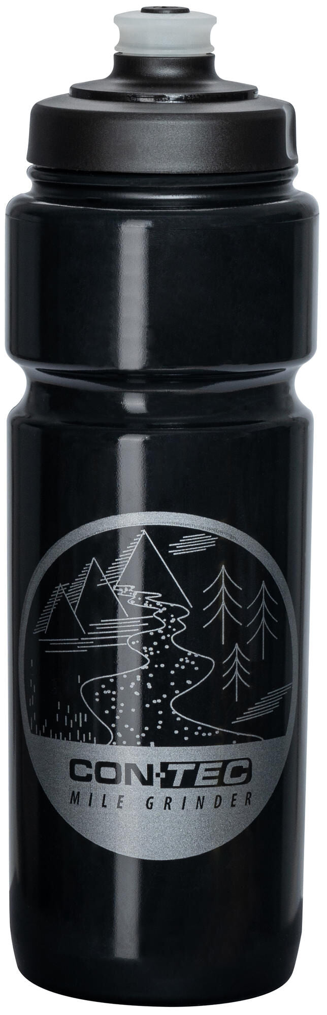 Contec bidon rivers evo mile grinder ct bottle rivers eco mile grinder 750ml black grey