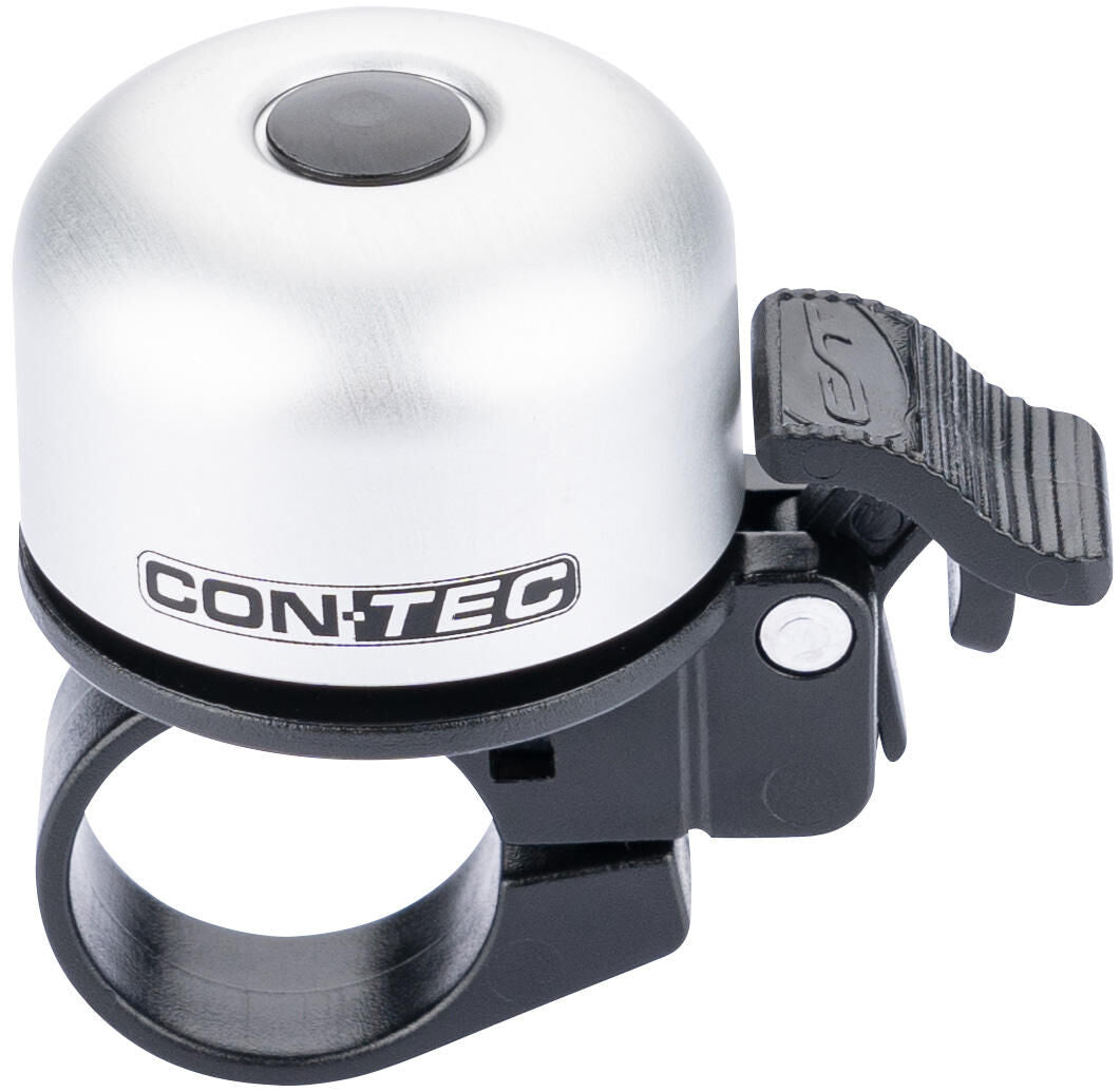 Contec mini fietsbel bing ct mini bell bing matt silver