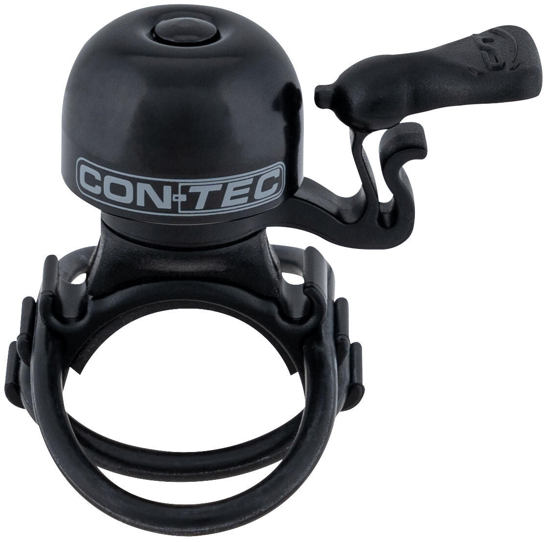 Contec mini fietsbel mini bing ct bell mini bing black grey