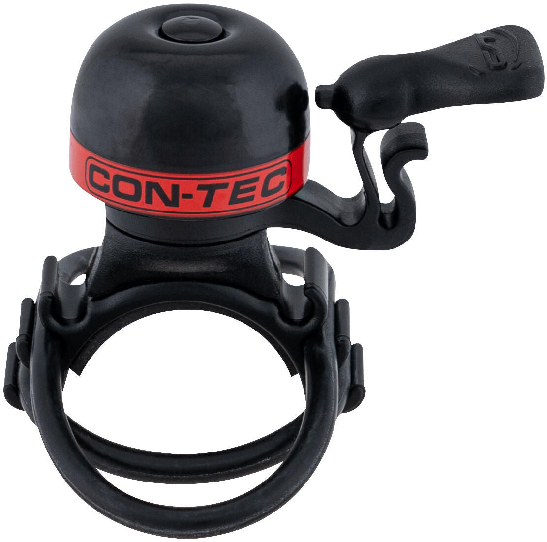 Contec mini fietsbel mini bing ct bell mini bing black red