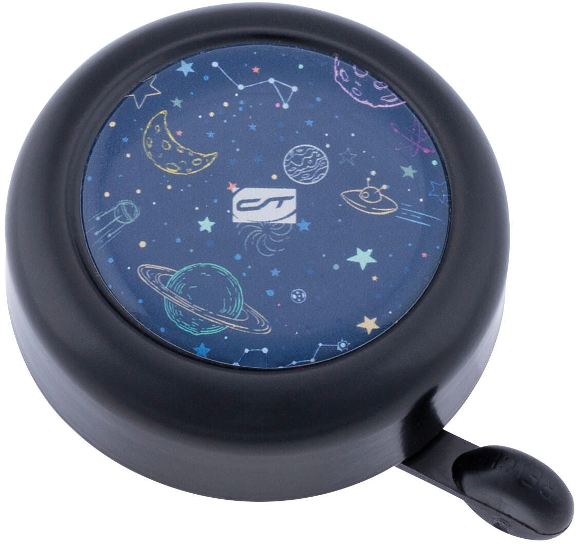 Contec kinder fietsbel kid-a-ring ct bell kid-a-ring galaxy, black blue