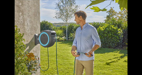 Gardena wandslangenbox powerroll xxl p4a set