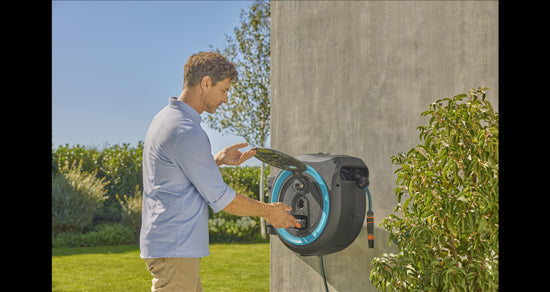 Gardena wandslangenbox powerroll xxl p4a set