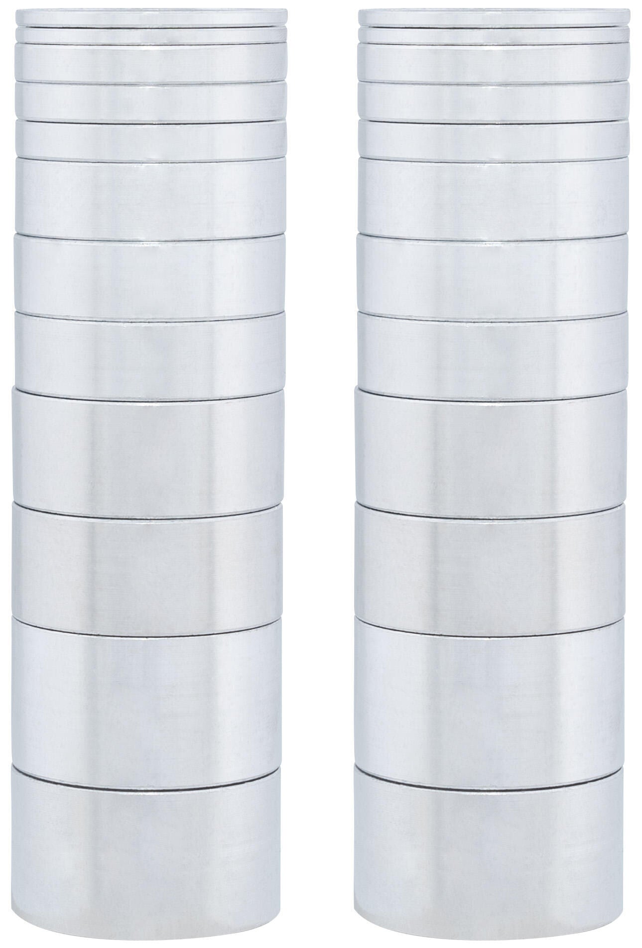 Contec spacer-box toncer ct spacer toncer 1 1 8 , box, silver