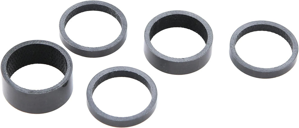 Contec spacer set carbon ct spacer carbon 1 1 8 , 5 pcs, carbon