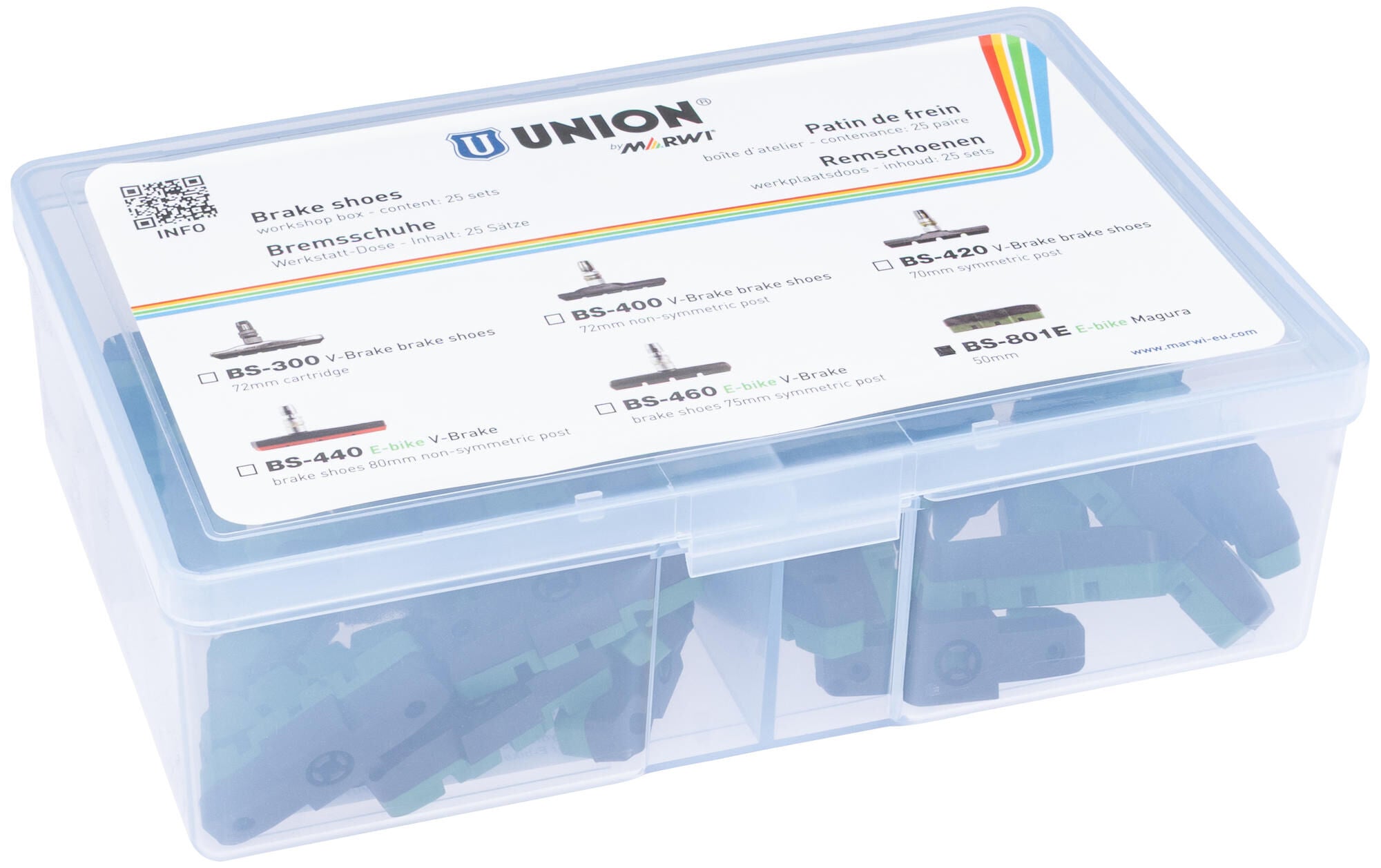 Union velgremblokset bs-801e magura hydraulisch (25pr)