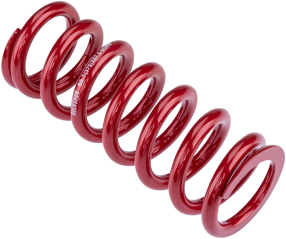 Rockshox feder spring rs 57,5-65mm 151mm 375 lb electr.red