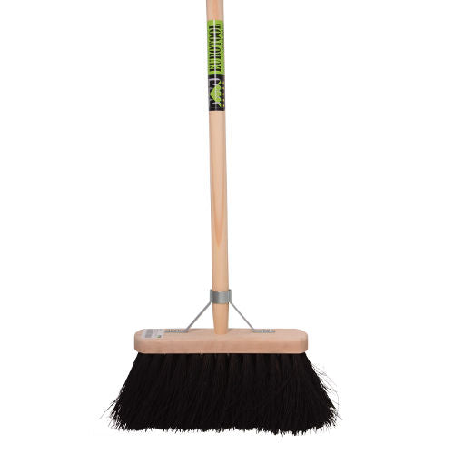 Mm eurotool bezem fsc 29cm colombo zwart mm steel 150cm