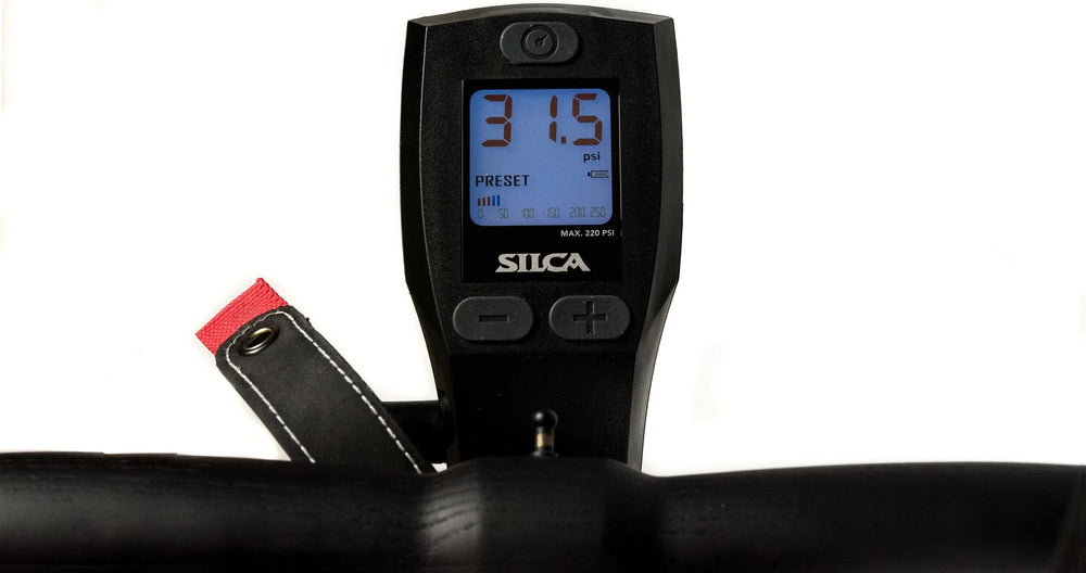Silca vloerpomp super pista digital floor pump super pista digital black