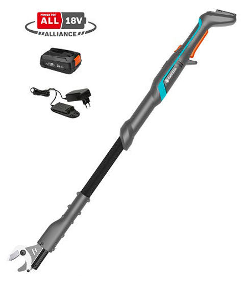 Gardena accu takkenschaar p4a set