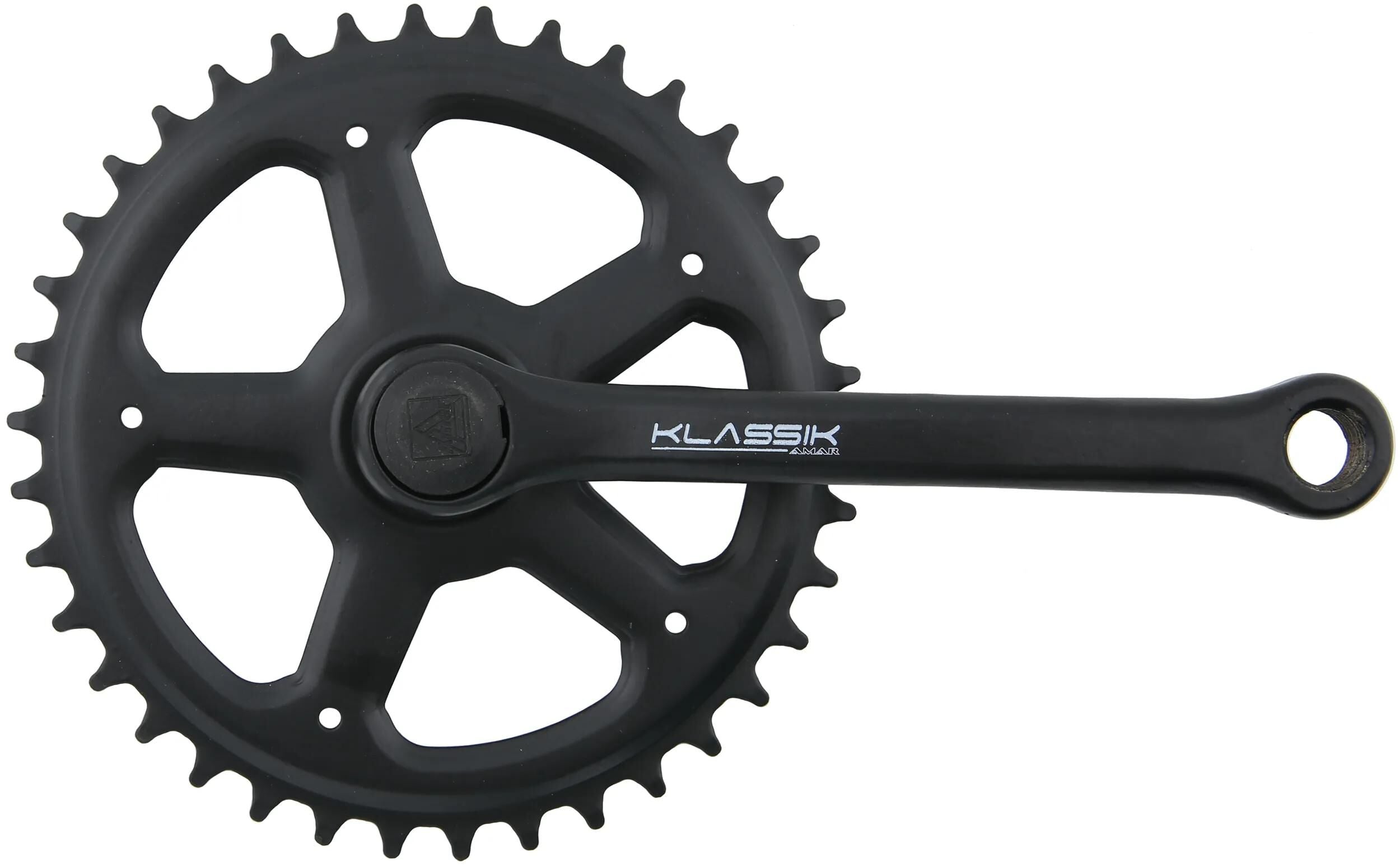 Pieper kettenradgarnitur crankset 4-edge 38t 1 2x3 32 150mm steel