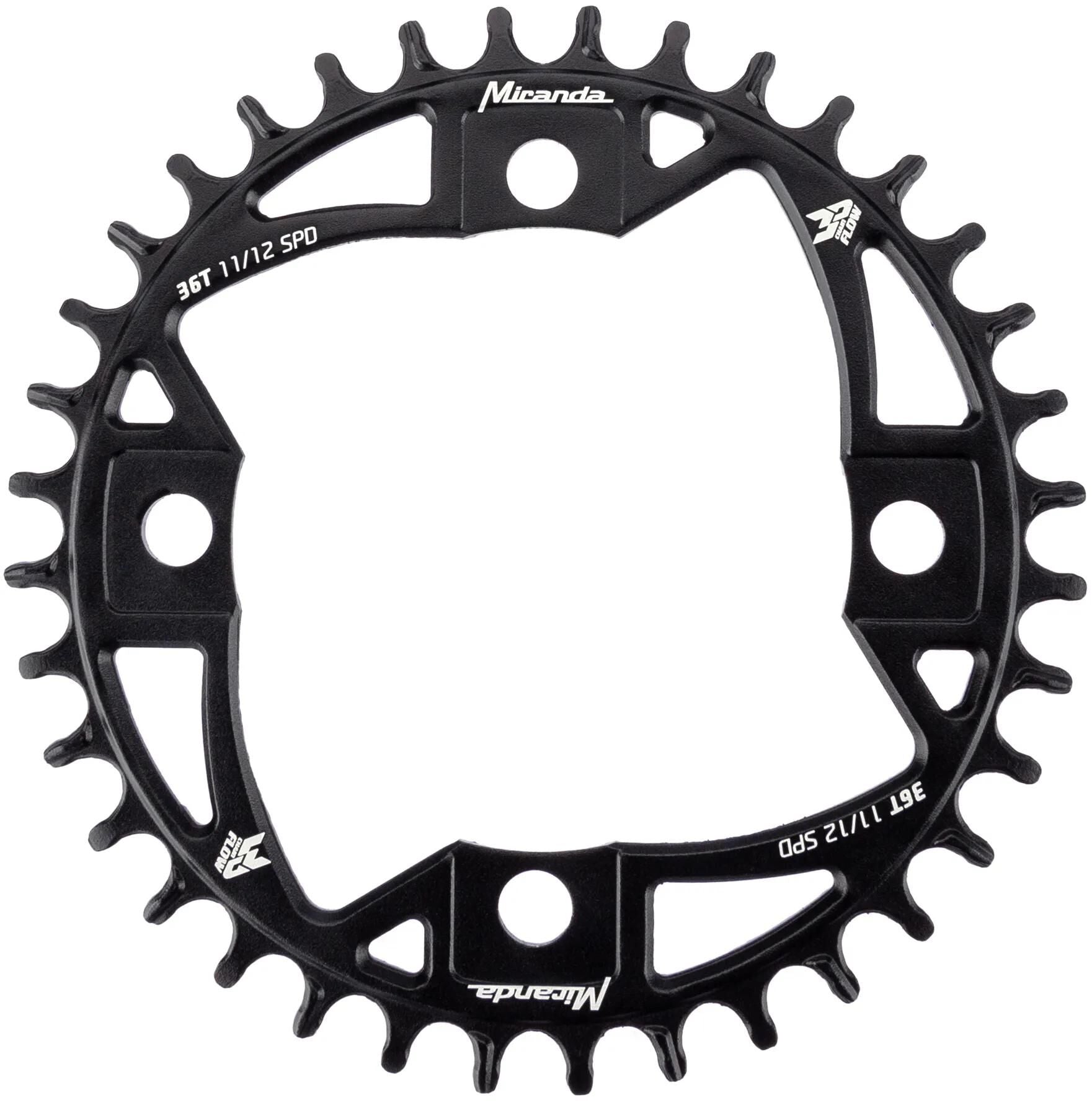 Miranda kettenblatt mtb chainflow 3d chain ring mtb chainflow 3d 36t