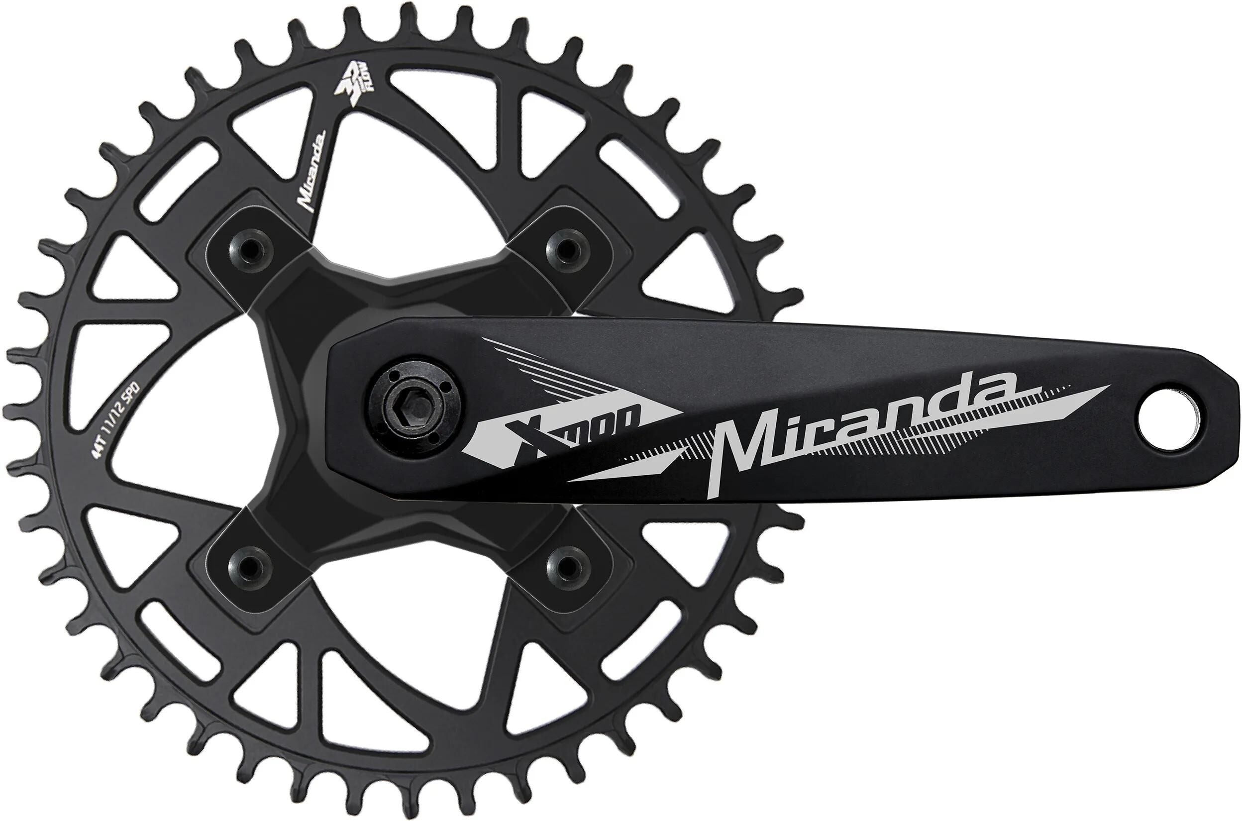 Miranda kettenradgarnitur modular mrtb chainflow 3d crankset mod.mrtb chainflow 3d 32t