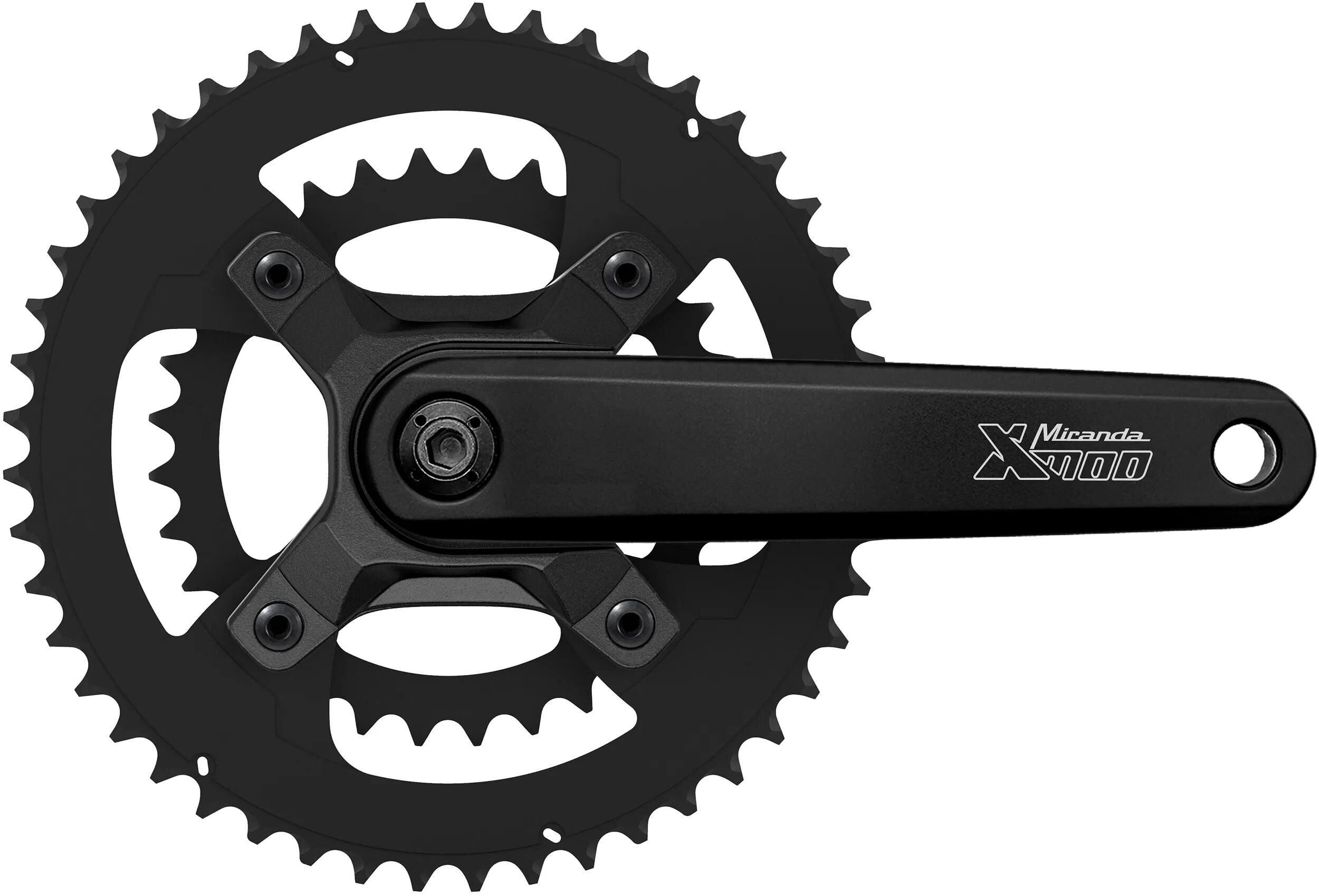 Miranda kettenradgarnitur xmod 2 gravel crankset xmod 2 gravel 30 46t 160mm