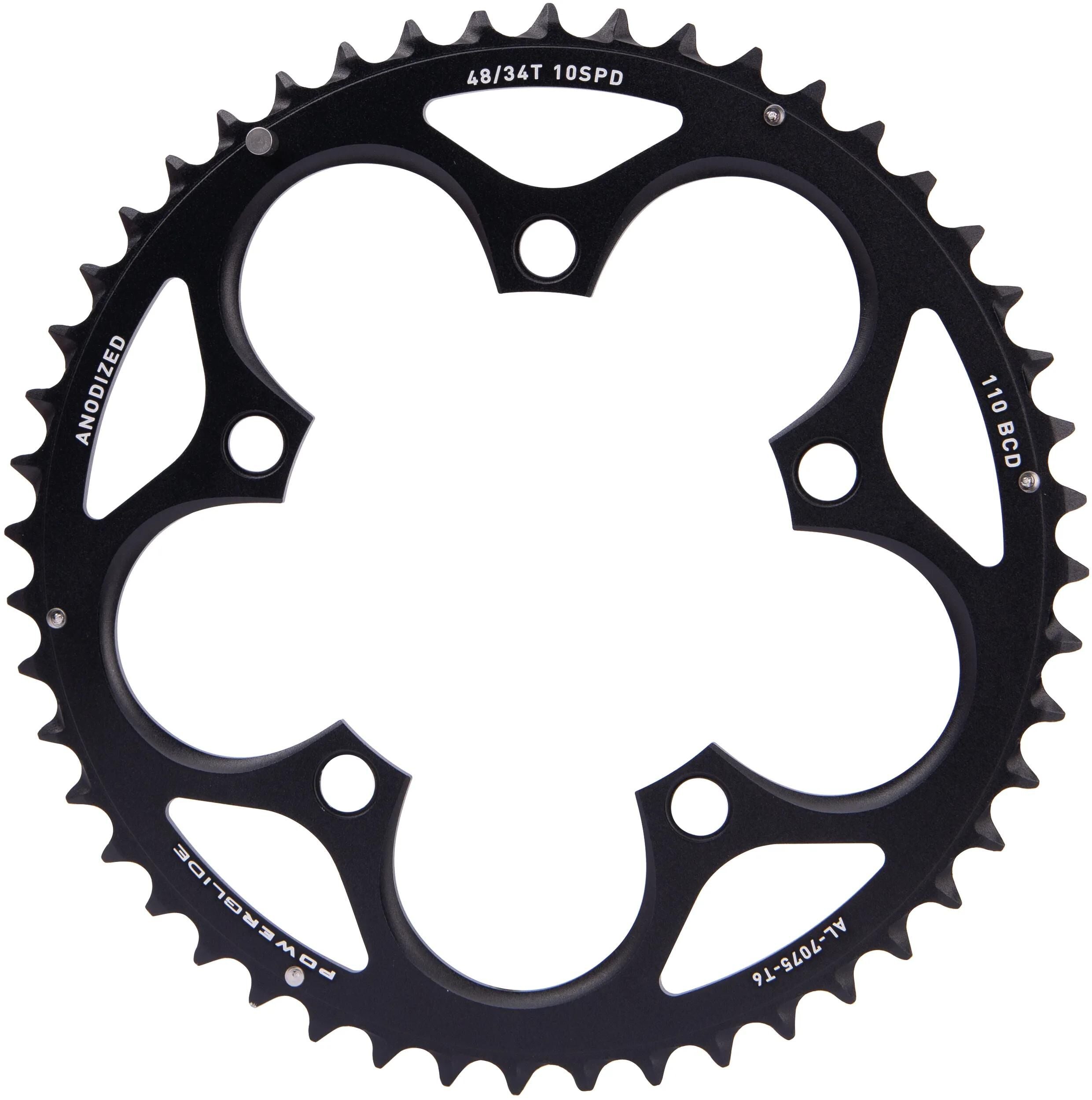 Sram kettenblatt road double chain ring roaddoub. 48t 110mm gxp