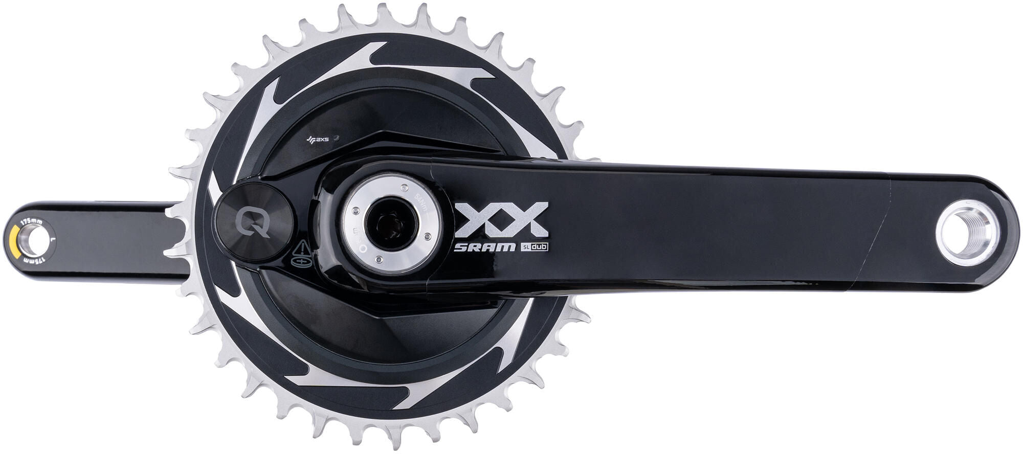 Sram crankstel xx sl eagle axs transmission crankset pm xx sl eagle axs trans.175mm 34t