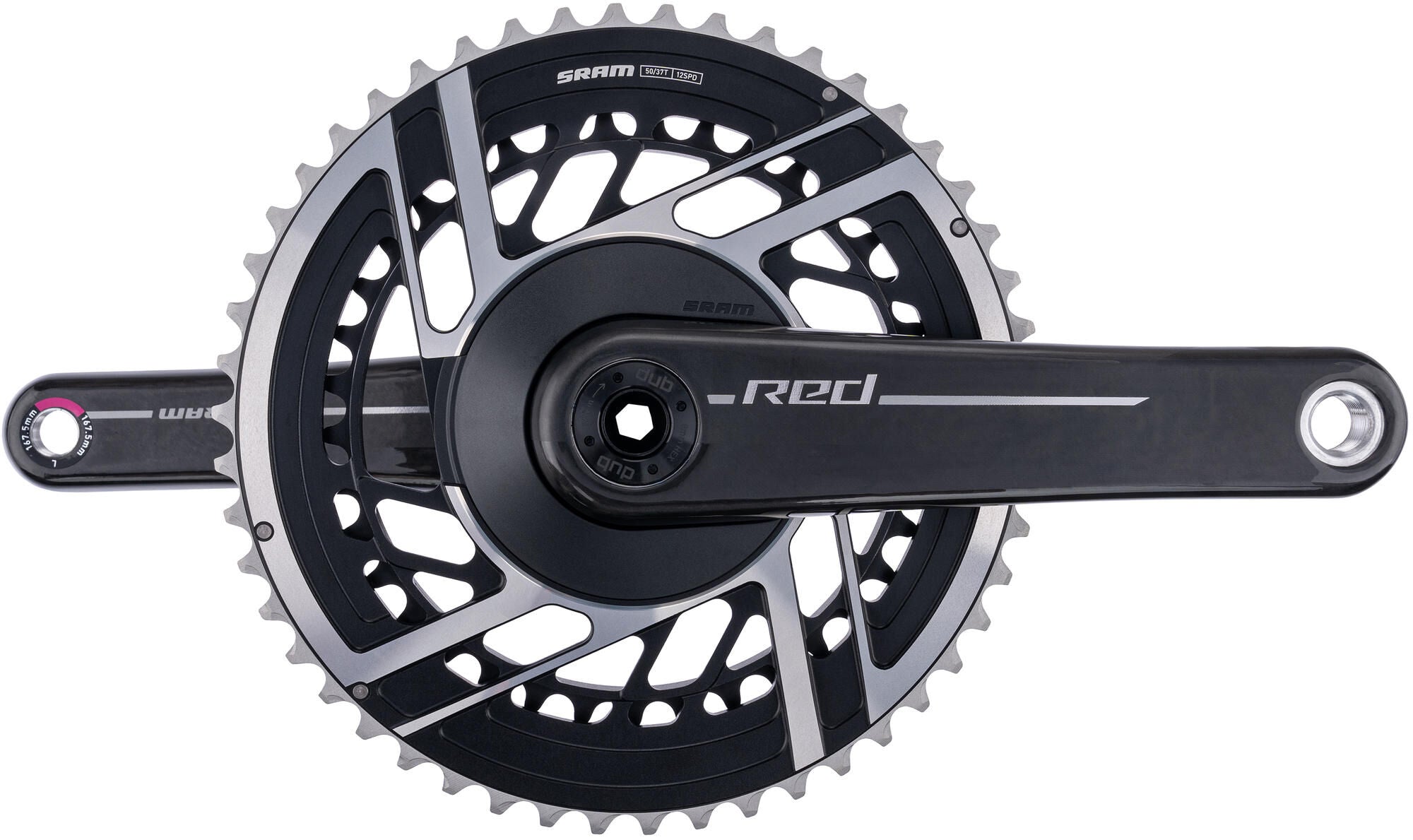 Sram crankstel red e1 crankset red e1 37 50t 167,5mm