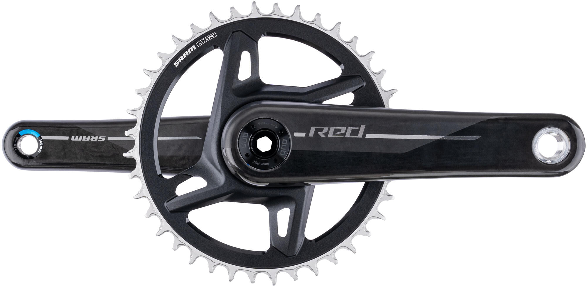 Sram crankstel red 1 xplr e1 crankset red 1 xplr e1 40t 160mm