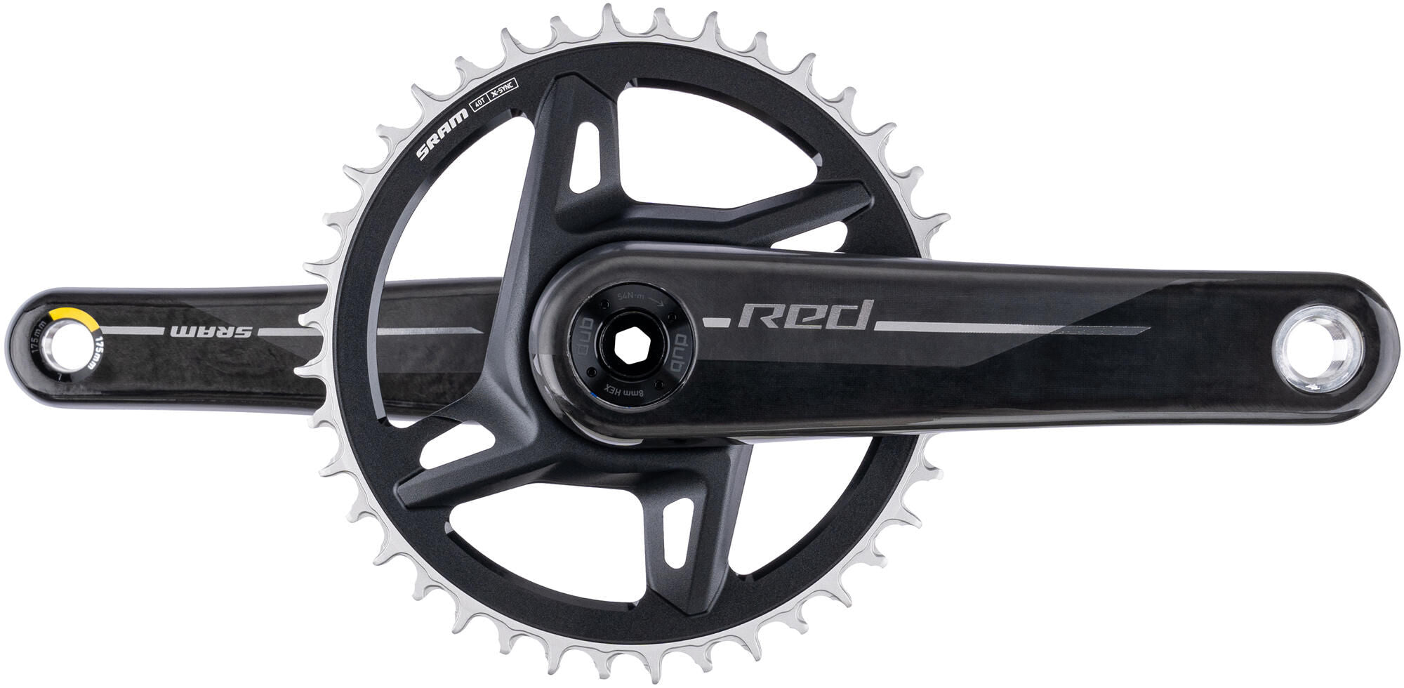 Sram crankstel red 1 xplr e1 crankset red 1 xplr 40t 175mm