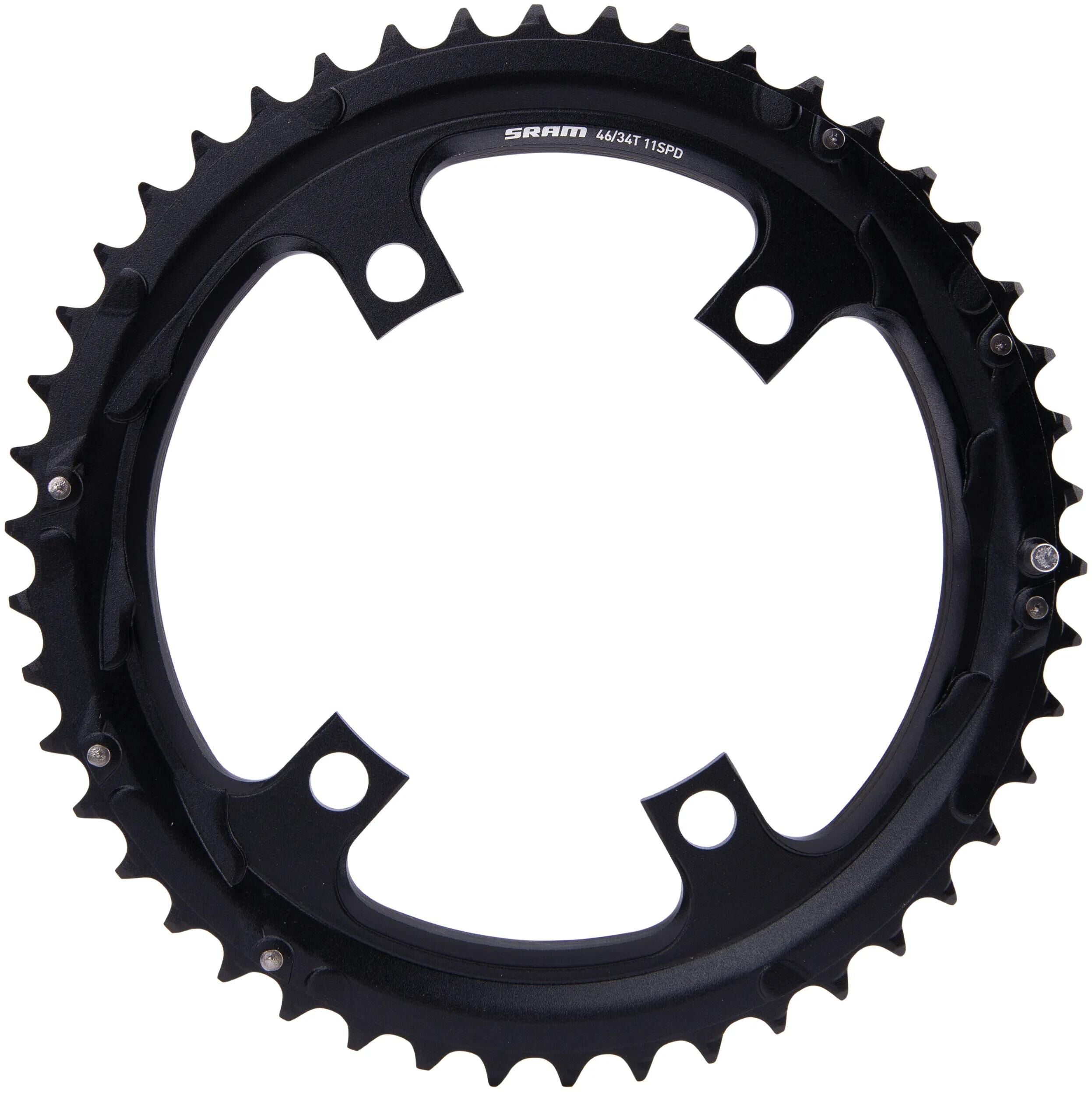 Sram kettenblatt s390 chain ring s390 46t. alu black