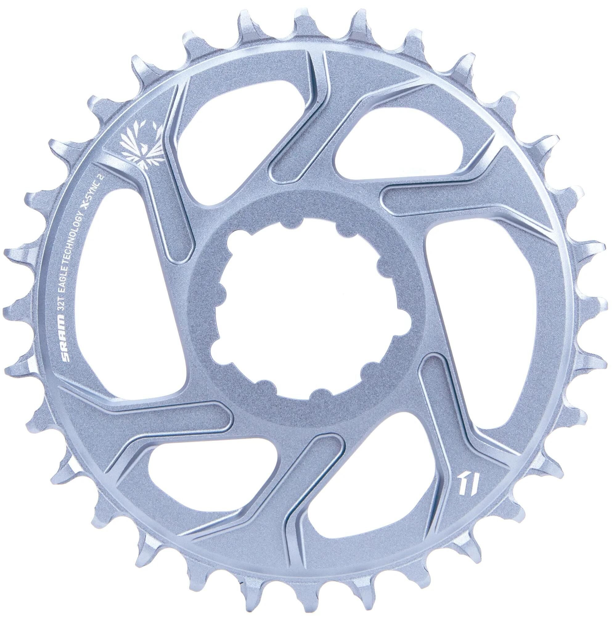 Sram kettenblatt x-sync 2 chain ring x-sync 2 32t polar grey