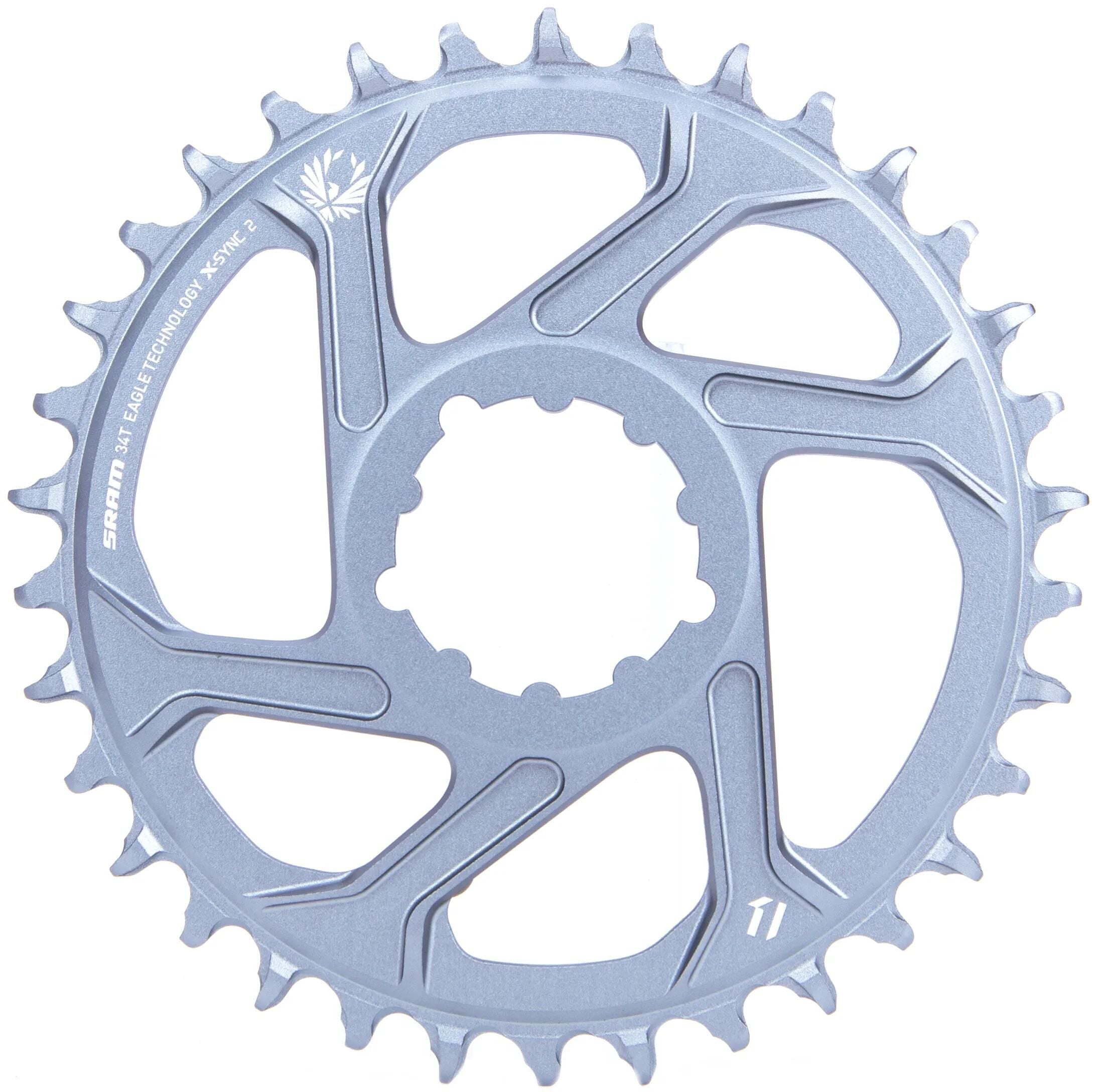 Sram kettenblatt x-sync 2 chain ring x-sync 2 34t polar grey