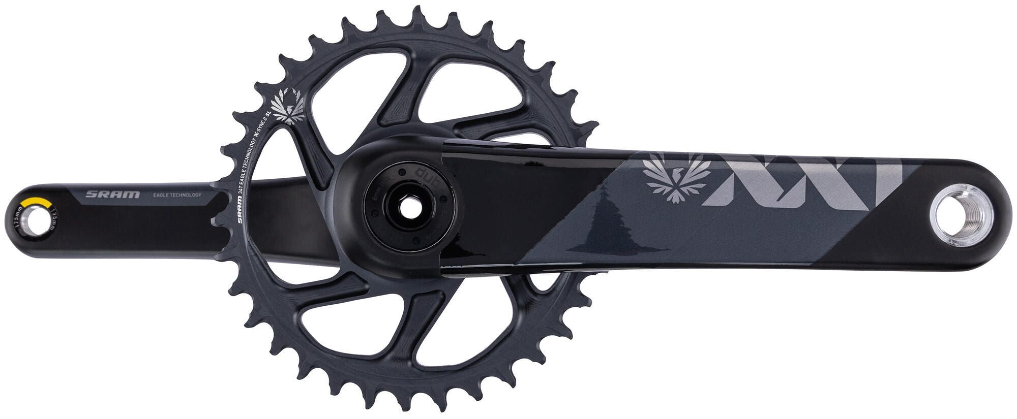 Sram crankstel xx1 eagle crankset xx1 eagle 34t cannondale 175mm