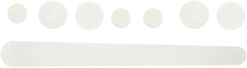 Contec achtervork- framebeschermer set full screen ct frame prot.full screen set, transparent